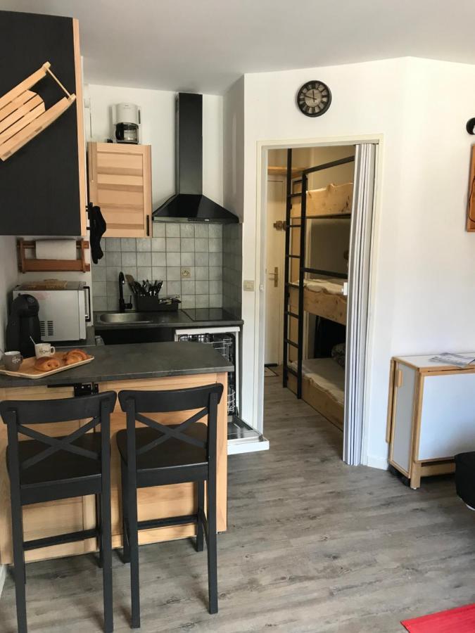 Studio Chaleureux A La Foux D'Allos Buitenkant foto