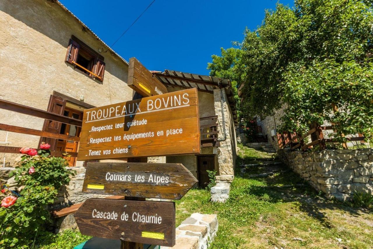 Studio Chaleureux A La Foux D'Allos Buitenkant foto