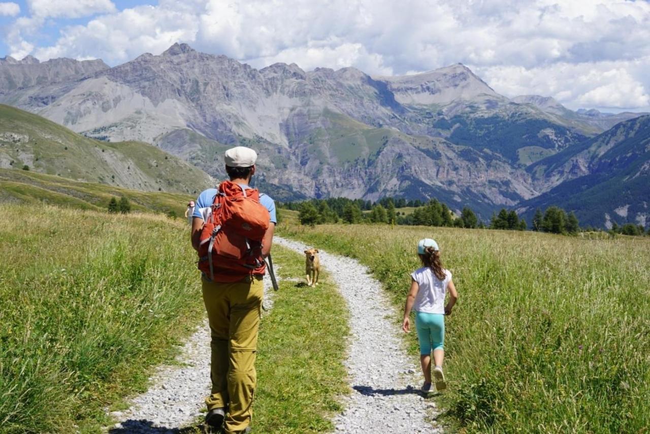 Studio Chaleureux A La Foux D'Allos Buitenkant foto