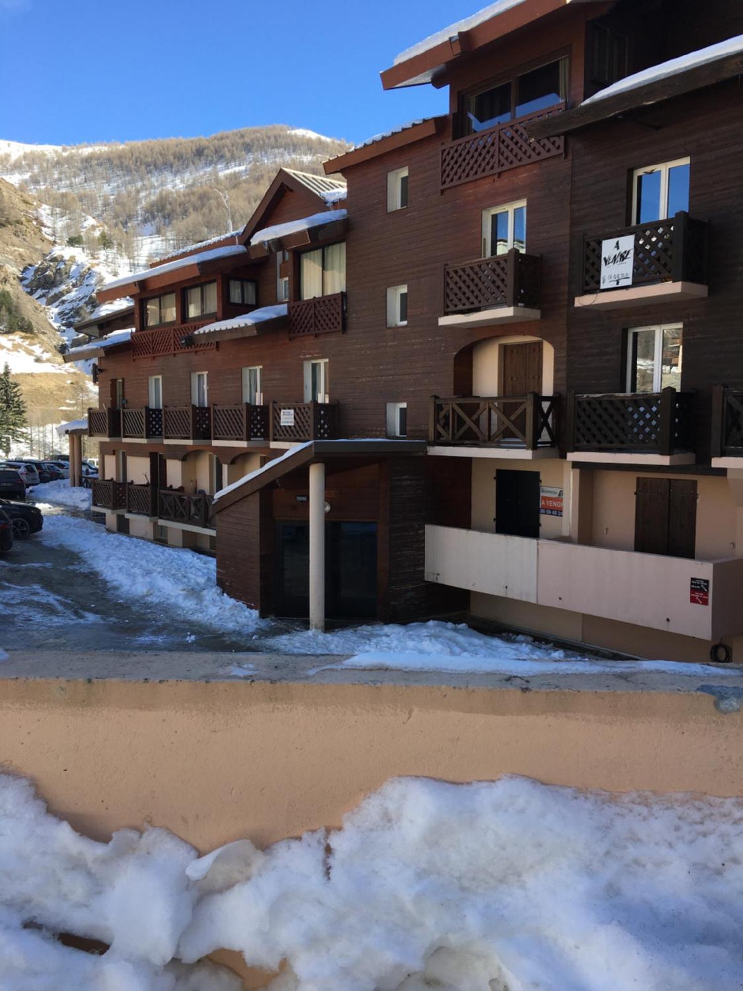 Studio Chaleureux A La Foux D'Allos Buitenkant foto