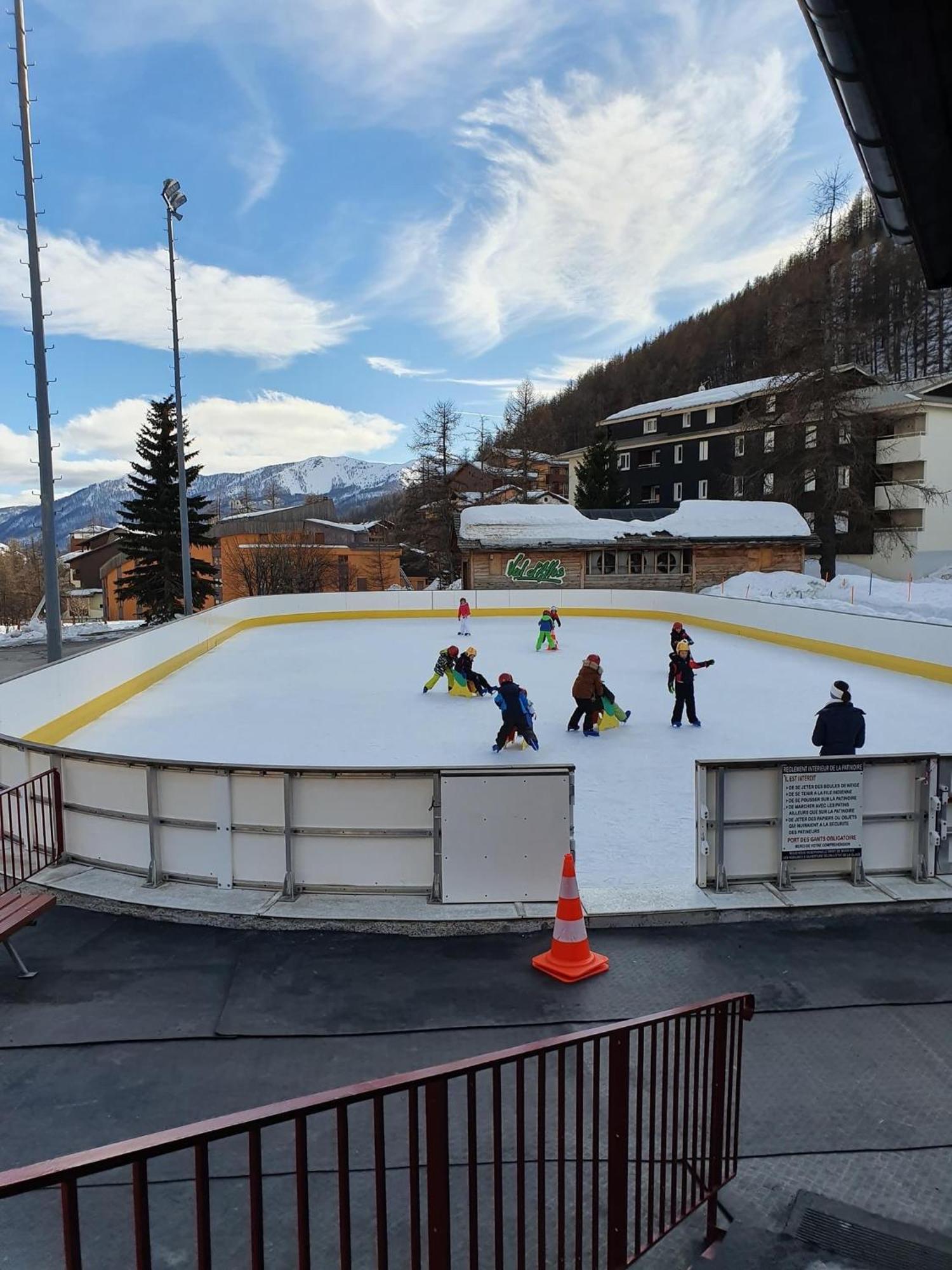 Studio Chaleureux A La Foux D'Allos Buitenkant foto