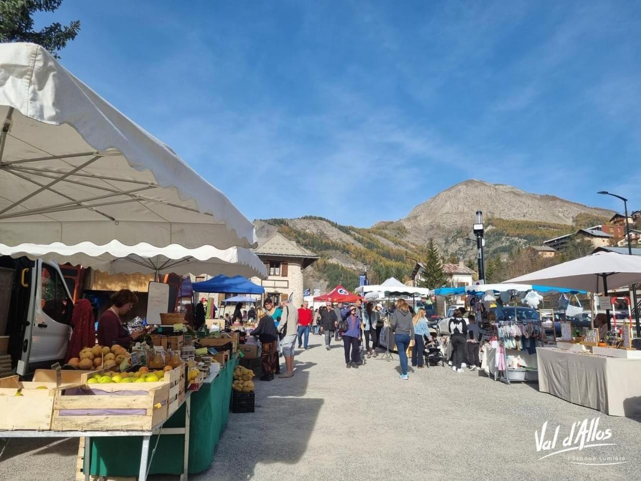 Studio Chaleureux A La Foux D'Allos Buitenkant foto