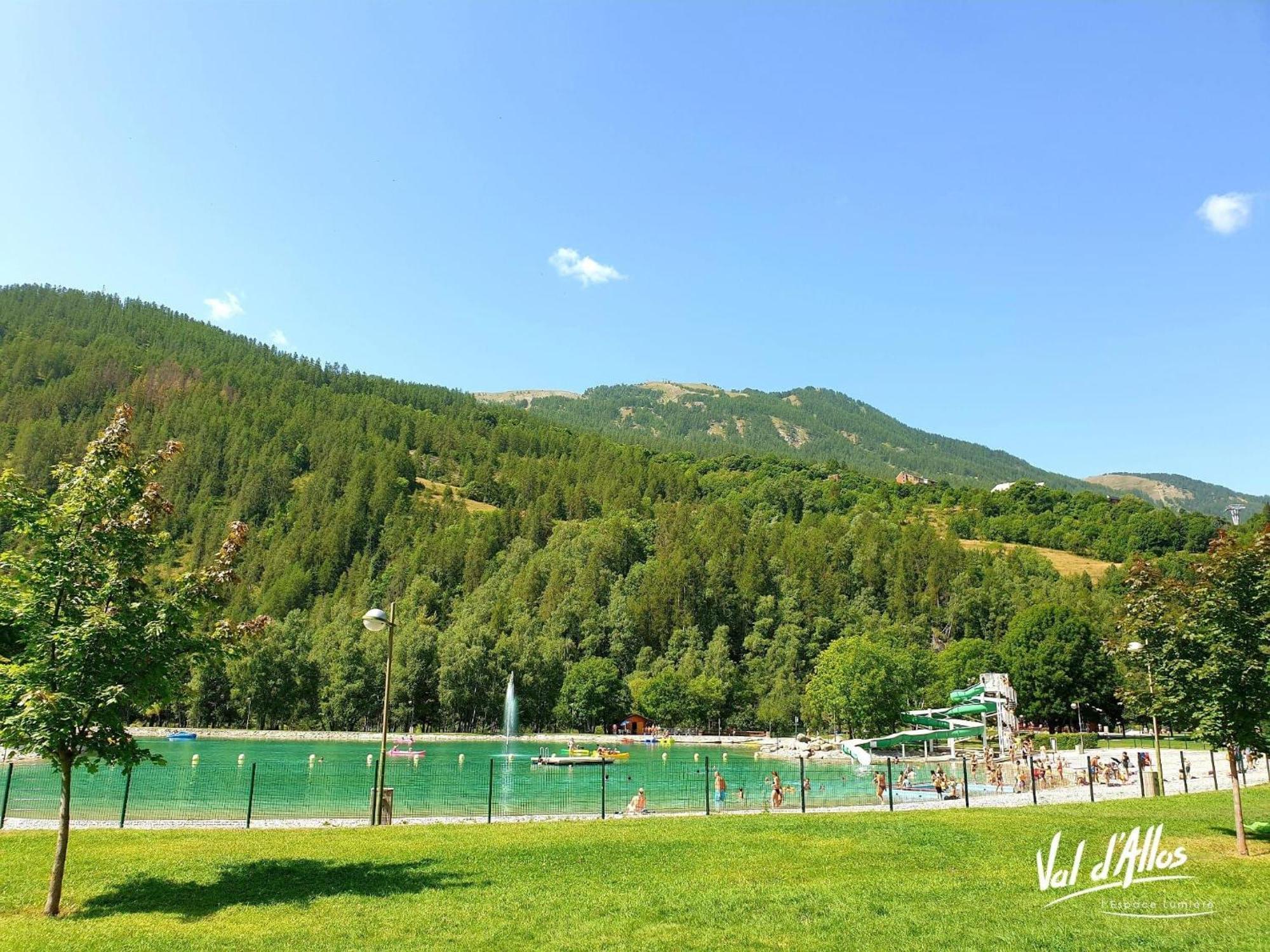 Studio Chaleureux A La Foux D'Allos Buitenkant foto
