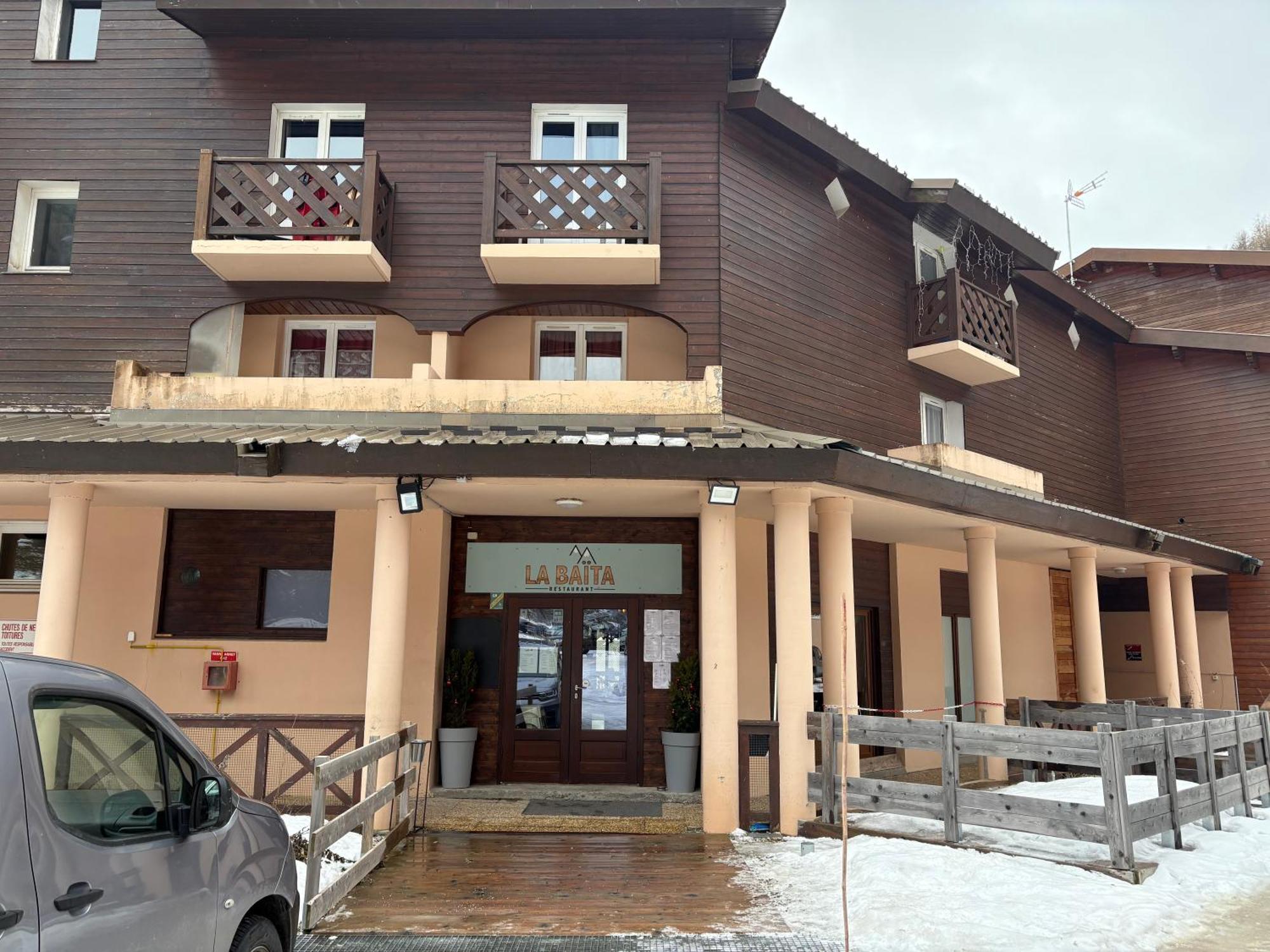 Studio Chaleureux A La Foux D'Allos Buitenkant foto