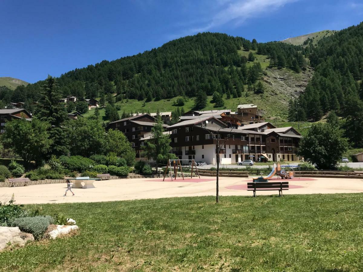 Studio Chaleureux A La Foux D'Allos Buitenkant foto
