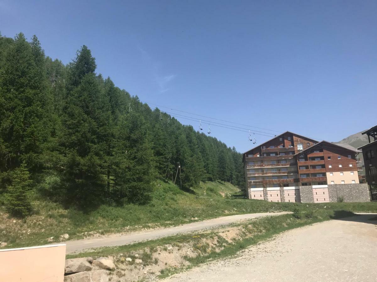 Studio Chaleureux A La Foux D'Allos Buitenkant foto
